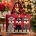 Borsa Donna con trio di Schnauzer – Due Misure