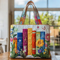 Borsa Artigianale biblioteca fiorita – Due Misure