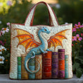 Borsa Trapuntata drago custode dei libri – Per Amanti dei Libri