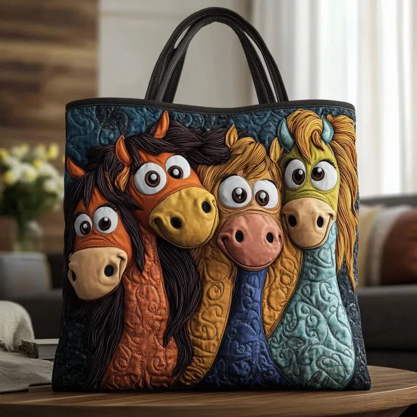 Borsa Trapuntata pony magici – Capiente e Leggera