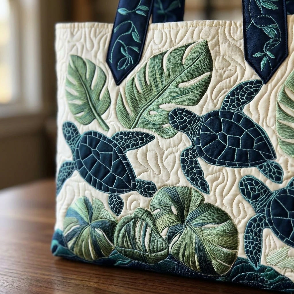 Borsa Trapuntata tartaruga marina – Capiente e Leggera