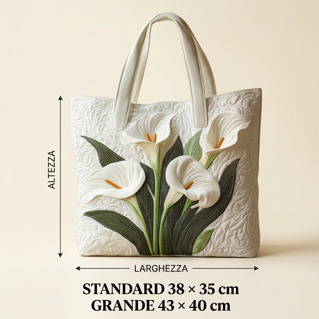 Borsa Artigianale calle bianche – Elegante e Pratica