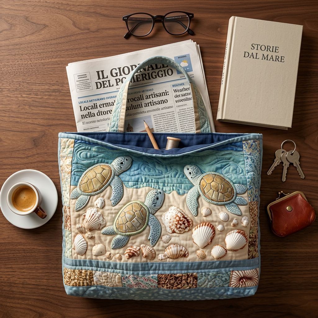 Borsa Donna tartarughe marine – Due Misure