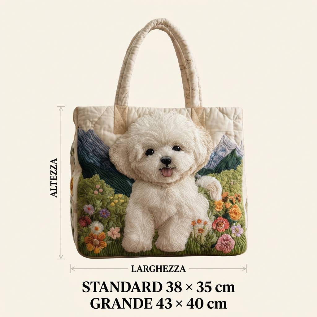 Borsa Artigianale cane magico – Idea Regalo